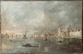 Vue de la Giudecca avec les Zattere (Francesco Guardi) - Muzeo.com
