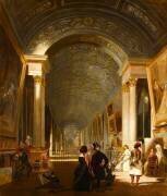 Vue de la Grande Galerie au Louvre (Patrick Allan Fraser) - Muzeo.com