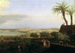 Vue de la rade d'Antibes (détail) (Joseph Vernet) - Muzeo.com