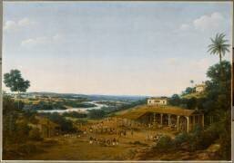 Vue d'Engenho Real au Brésil (Frans Post) - Muzeo.com