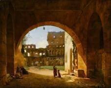 Vue intérieure du Colisée à Rome (François-Marius Granet) - Muzeo.com