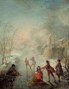 Winter (Jacques de Lajoue) - Muzeo.com