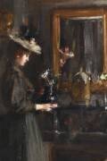 Woman in an Interior (Albert de Belleroche) - Muzeo.com