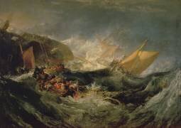 Wreck of a Transport Ship (Joseph Mallord William Turner) - Muzeo.com