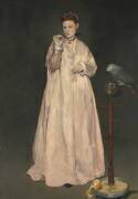 Young lady in 1866 (Edouard Manet) - Muzeo.com