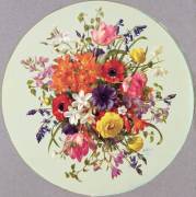 A Circular Arrangement of Flowers (Albert Williams) - Muzeo.com
