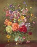 A Summer Floral Arrangement (Albert Williams) - Muzeo.com