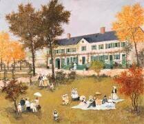 Giverny in autumn (Fabienne Delacroix) - Muzeo.com