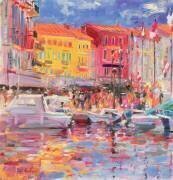 Le Port de St Tropez (Peter Graham) - Muzeo.com