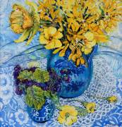 Primroses and Violets 2000 (Joan Thewsey) - Muzeo.com