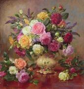 Roses from a Victorian Garden (Albert Williams) - Muzeo.com
