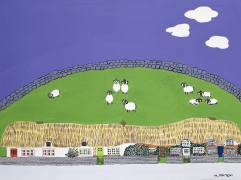 Sheep and clouds (Micaela Antohi) - Muzeo.com
