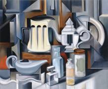 Still Life with Teapots (Catherine Abel) - Muzeo.com