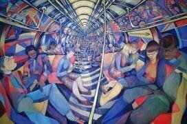 Subway NYC (Charlotte Johnson Wahl) - Muzeo.com