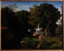 Adam et Eve chassés du paradis terrestre (Jean Achille Benouville) - Muzeo.com