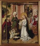 Adoration de l'Enfant (Maître du Retable de Saint...) - Muzeo.com