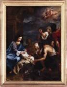 Adoration des bergers (Jacob van Oost the Elder) - Muzeo.com