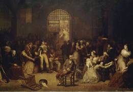 Appel des dernières victimes de la terreur dans la prison Saint Lazare, 7-9 Thermidor 1794 (Charles Louis Müller) - Muzeo.com