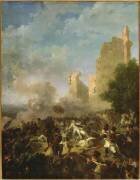 Attaque à la baïonnette du château de Cossaria le 13 avril 1796 (Nicolas Antoine Taunay) - Muzeo.com