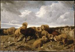 Béliers (Giuseppe Palizzi) - Muzeo.com