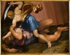 Combat de David et Goliath (Daniele da Volterra) - Muzeo.com