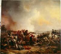 Combat de Polotsk gagné par le général Gouvion-Saint-Cyr sur l'armée bavaroise, le 18 août 1812 (Jean-Charles Langlois) - Muzeo.com