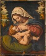 Copie de La Vierge au coussin vert (Andrea Solario) - Muzeo.com