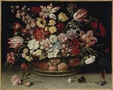 Corbeille de fleurs (Jacques Linard) - Muzeo.com