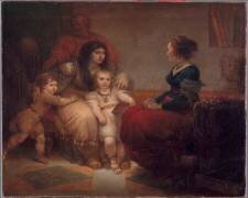 Cornélie, mère des Gracques (Giuseppe Cades) - Muzeo.com