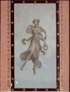 Décor de la salle à manger : danseuse dans le goût pompéien, d'après un dessin de Percier (Louis Lafitte) - Muzeo.com