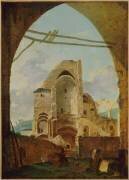 Démolition de l'abbaye de Montmartre (Louis Gabriel Moreau the Elder) - Muzeo.com