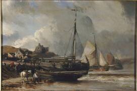 Départ pour la pêche (Eugène Isabey) - Muzeo.com