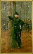 Edouard Detaille en uniforme de sous-lieutenant du 20e chasseur (Basile Lemeunier) - Muzeo.com