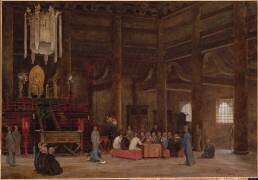 Entretien avec des moines bouddhistes zen et la mission française d'Emile Guimet (Félix Régamey) - Muzeo.com