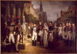 Entrevue de Napoléon Ier et de la reine Louise de Prusse à Tilsitt, le 6 juillet 1807 (Nicolas Gosse) - Muzeo.com
