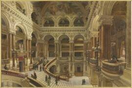 Escalier de l'Opéra à Paris (Victor Navlet) - Muzeo.com