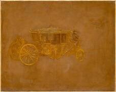 Etude pour le carrosse de la reine Marie-Thérèse (Adam Frans van der Meulen) - Muzeo.com
