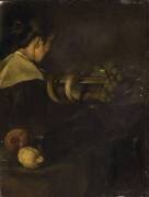 Femme et fruits (Columbano Bordalo Pinheiro) - Muzeo.com