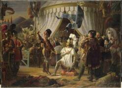 François Ier armé chevalier par Bayard (Louis Ducis) - Muzeo.com