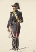 Gendarmerie, gendarme en grande tenue (François-Hippolyte Lalaisse) - Muzeo.com