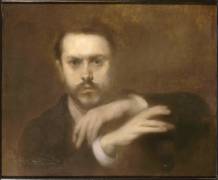 Gustave Geffroy (1855-1926), critique d'art,journaliste (Eugène Carrière) - Muzeo.com