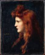 Hélène Loeb, future madame Victor-Lyon (Jean-Jacques Henner) - Muzeo.com