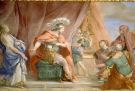 La Continence de Scipion (Giovanni Francesco Romanelli) - Muzeo.com