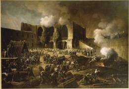 La défense du château de Burgos (François Joseph Heim) - Muzeo.com