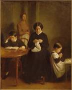 La Famille de l'artiste (Léon Bonnat) - Muzeo.com