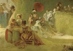 La Fête à Saint-Cloud (Jean-Honoré Fragonard) - Muzeo.com