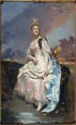 La Marquise d'Hervey Saint-Denys en Diane (Raimundo de Madrazo y Garreta) - Muzeo.com