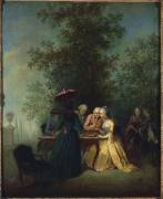 La partie de dames (Michel Barthélemy Ollivier) - Muzeo.com