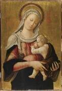 La Vierge allaitant l'Enfant (Bartolomeo Vivarini) - Muzeo.com