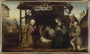 L'adoration des bergers (anonymous) - Muzeo.com